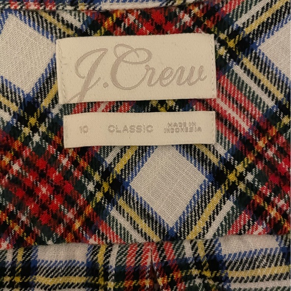 JCrew Flannel Shirt - Picture 6 of 8
